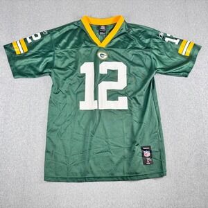 Reebok Green Bay Packers #12 Aaron Rodgers NFL Team Apparel Jersey XL (18-20)